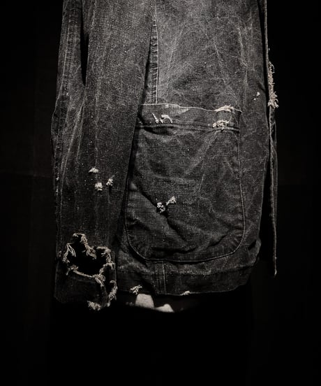 Vintage damage coverall jacket