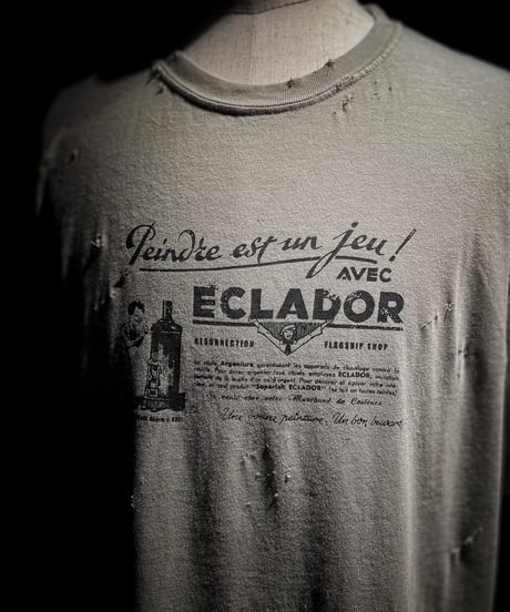 ECLADOR FLAGSHIP SHOP TEE (OLD GRAY)