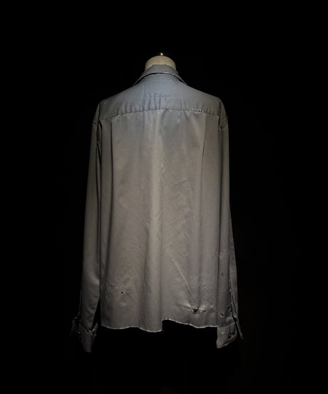 Vintage damage dress gray shirt