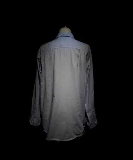 Vintage damage stripe shirt