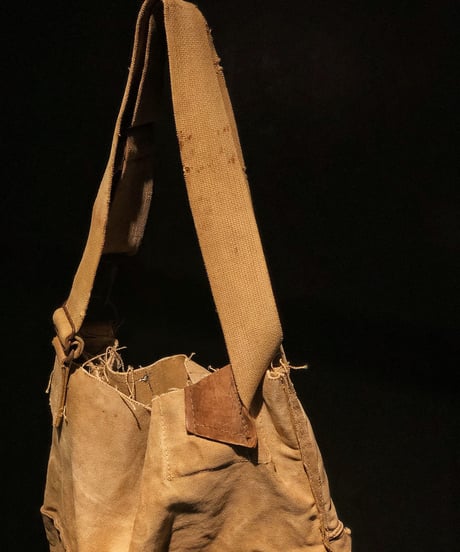 Vintage military Tote Bag & Pouch SET