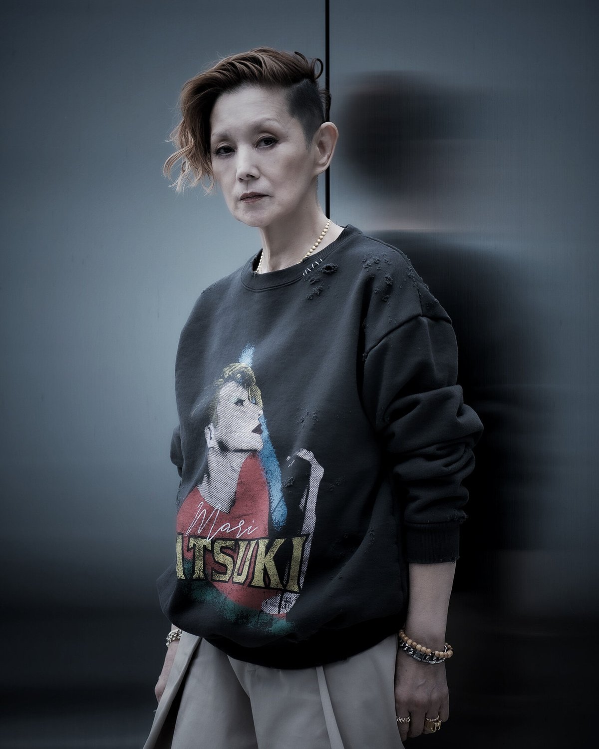 RESURRECTION ×MARI NATSUKI 2019 SWEATSHIRT by W RESURRECTION ×MARI NATSUKI 2019 SWEATSHIRT by W