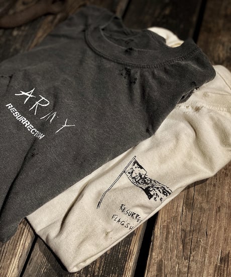 FLAGSHIP SHOP 1st anniversary limited design T-shirt (old black)