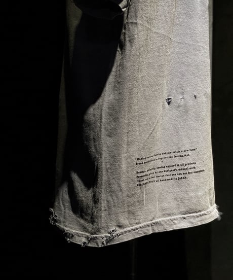 Vintage dye damage T-shirt (Old navy)