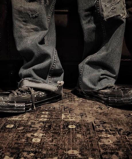 10th Anniversary Limited High-cut sneakers [Old Black]