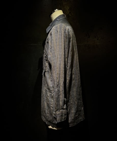 Vintage damage linen shirt