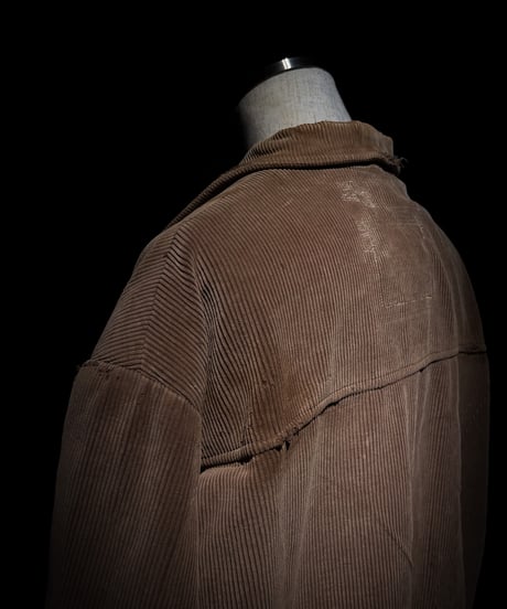 1940-50's French Corduroy Work Jacket (襤褸)
