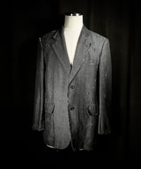 Vintage damage linen jacket