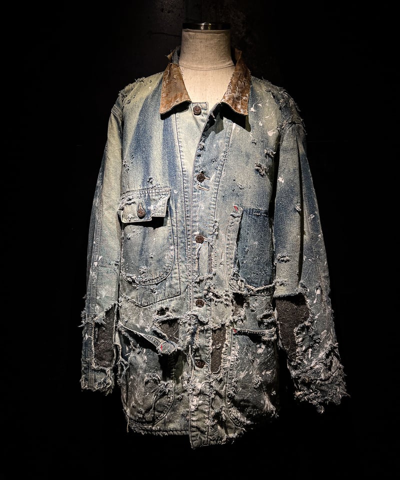 ジャケット・アウター RESURRECTION boro denim jacket Kapital Boro Denim Jacket - Archived