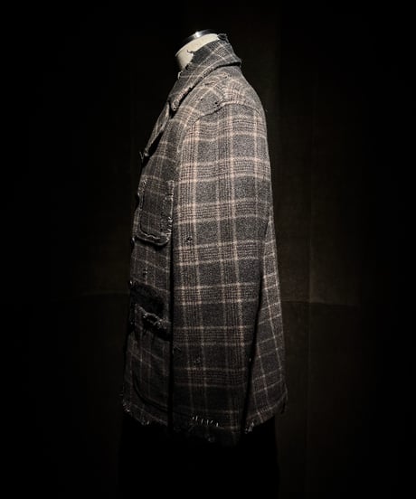 Vintage damage & patchwork P-coat