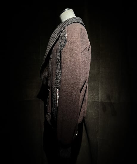 Vintage damage docking double knit