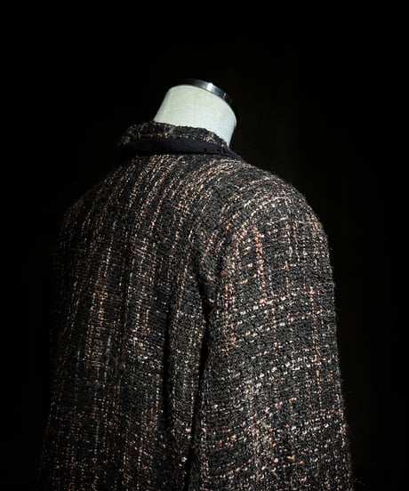 French Reconstructed Tweed Work Jacket