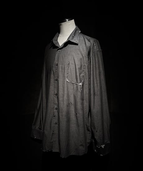 Vintage damage formal shirt