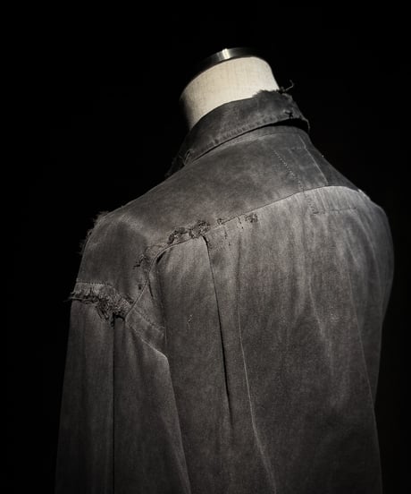 [Dye] Vintage damage dress shirt