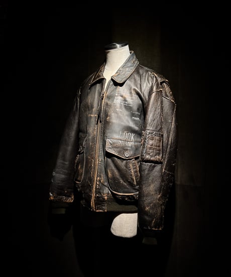 Vintage Leather flight jacket Type-A
