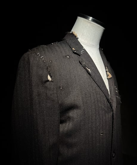 Vintage hard damage single 3B jacket
