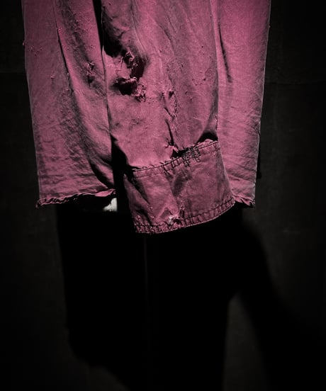 Vintage Silk100% Two-Pocket Shirt