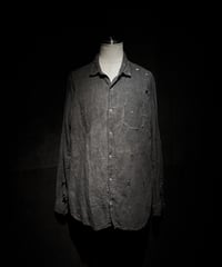 Garment-Dyed Distressed Vintage Shirt