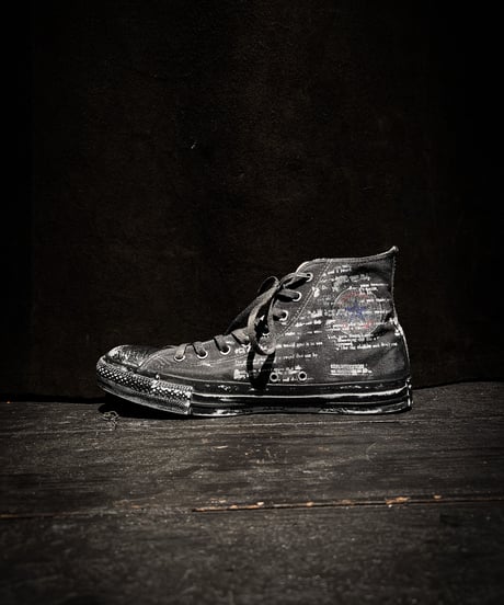 10th Anniversary Limited High-cut sneakers [Old Black]