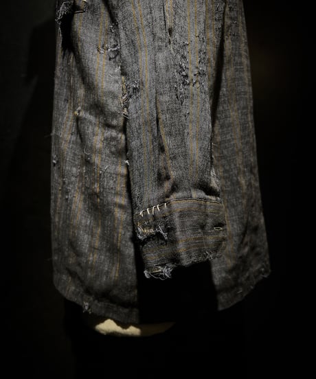 Vintage damage linen shirt
