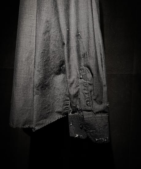 Vintage damage formal shirt