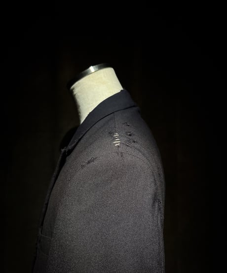 Vintage damage Navy blazer jacket