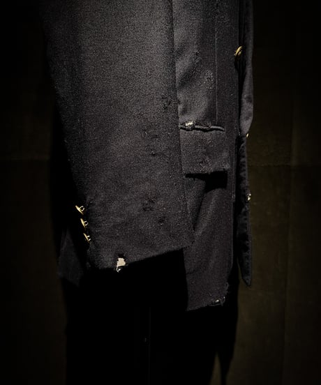 Vintage damage Navy blazer jacket