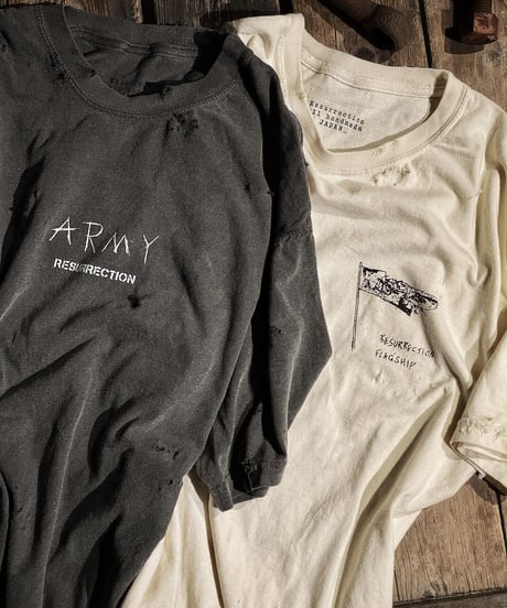 FLAGSHIP SHOP 1st anniversary limited design T-shirt (old black)