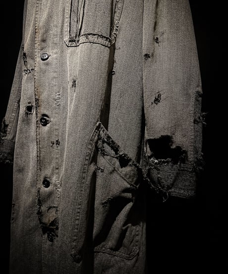 Vintage damage French coat