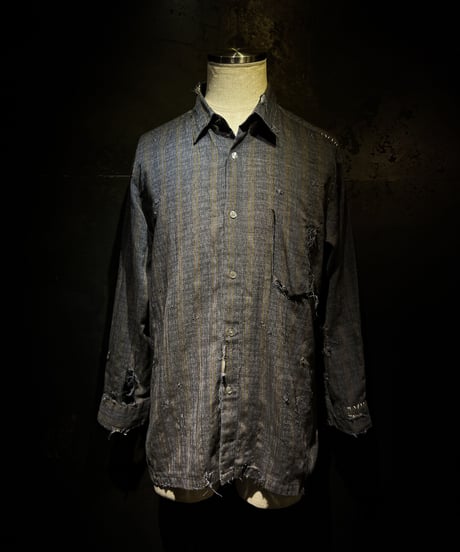 Vintage damage linen shirt