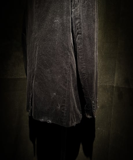 Convertible Button Corduroy Tailored Jacket
