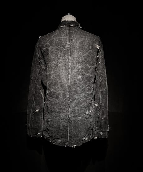 Vintage damage coverall jacket