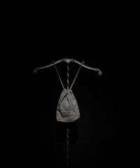 10th Anniversary Limited dye Drawstring bag  [Old Black]