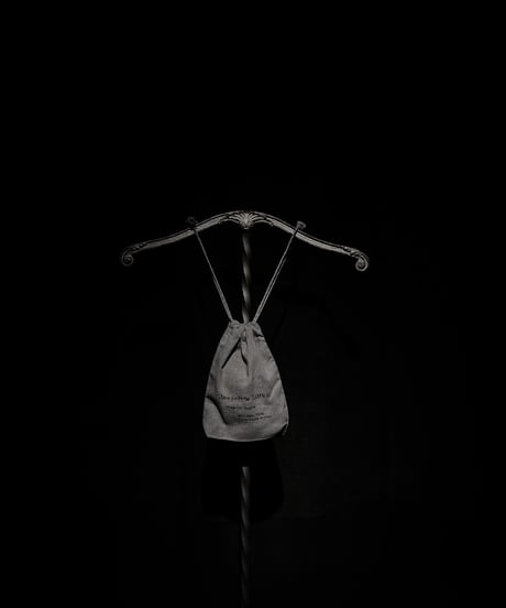 10th Anniversary Limited dye Drawstring bag  [Old Black]