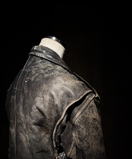 Eclipsed Heritage Reconstructed Vintage Leather Jacket