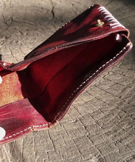 Italian shrink leather Wallet