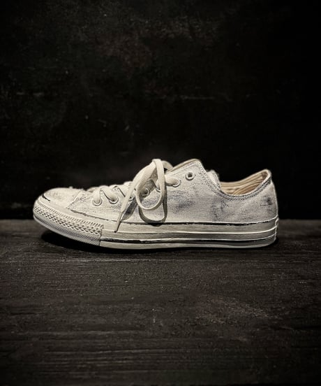 Discoloration Vintage Low cut Sneaker WHITE