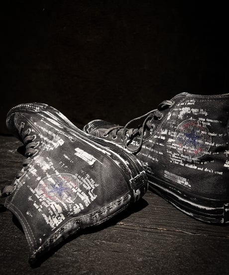 10th Anniversary Limited High-cut sneakers [Old Black]