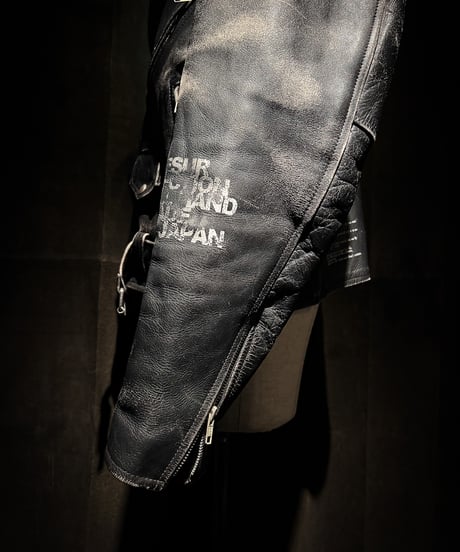 Vintage Leather Biker Custom Double Riders Jacket
