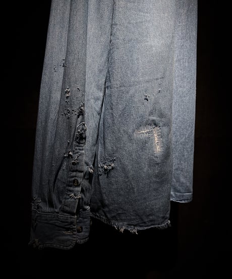 Vintage light blue denim shirt