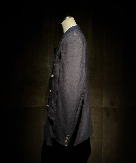 Vintage damage Navy blazer jacket