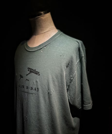 AAW D-DAY TEE (OLD GREEN)