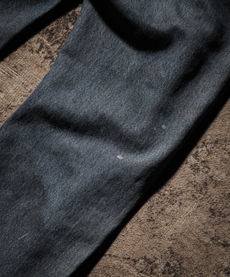 Faded Indigo Straight Damage Denim pants