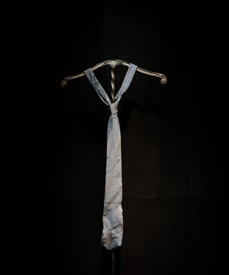 Vintage damage repair stripe Tie