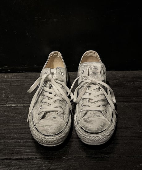 Discoloration Vintage Low cut Sneaker WHITE