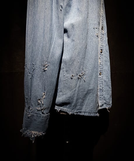 Vintage light blue denim shirt