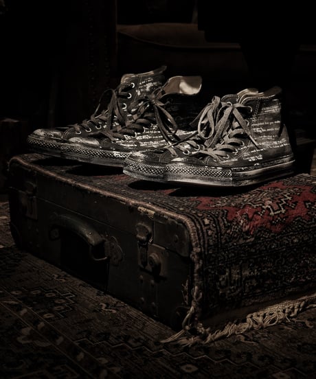 10th Anniversary Limited High-cut sneakers [Old Black]