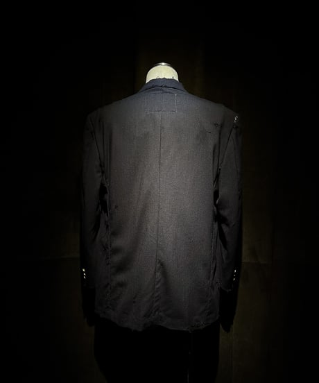 Vintage damage Navy blazer jacket