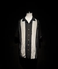 Vintage damage rockabilly linen shirt