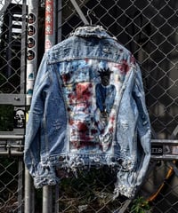 Graffiti Art Denim Jacket "Artist"